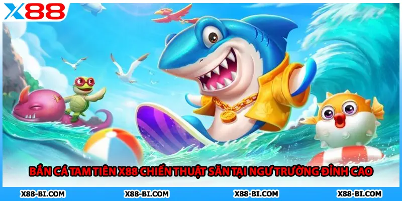 Bắn Cá Tam Tiên X88 Chiến Thuật Săn Tại Ngư Trường Đỉnh Cao