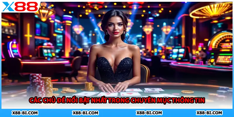 Các chủ đề nổi bật nhất trong chuyên mục thông tin