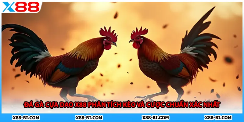 Đá Gà Cựa Dao X88 Phân Tích Kèo Và Cược Chuẩn Xác Nhất