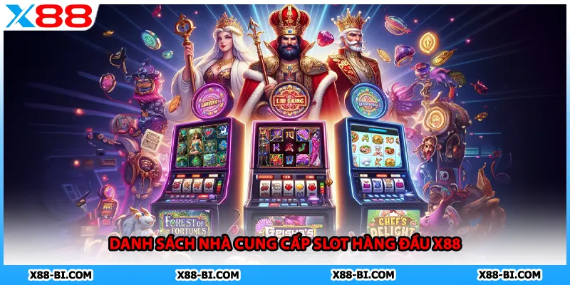 Danh sách nhà cung cấp slot hàng đầu X88