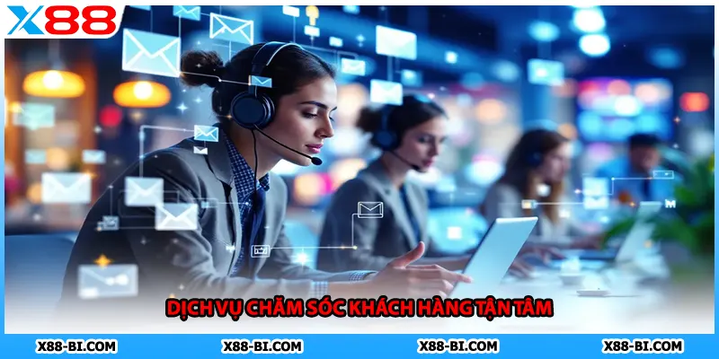 Dịch vụ chăm sóc khách hàng tận tâm